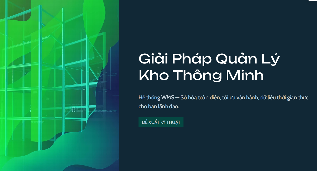 E-WMS: Giải Pháp Quản Lý Kho Thông Minh